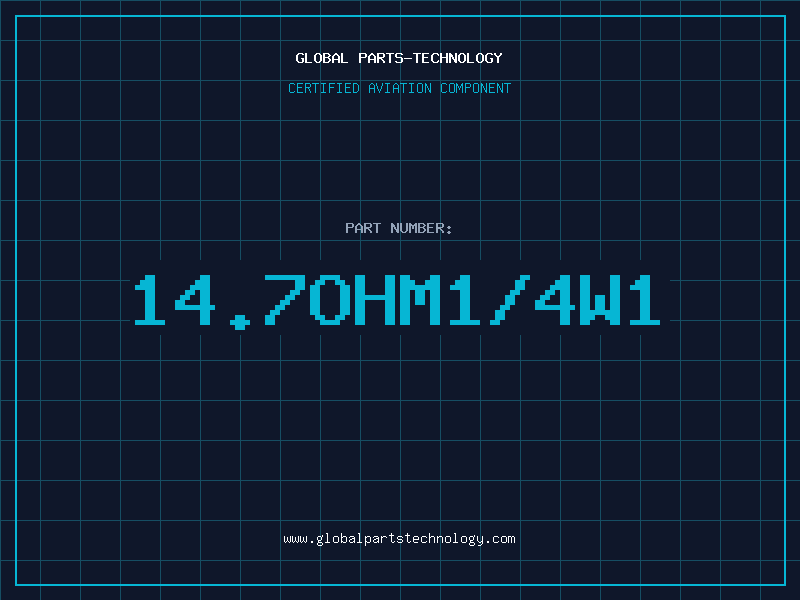 Aviation Part 14.7OHM1/4W1