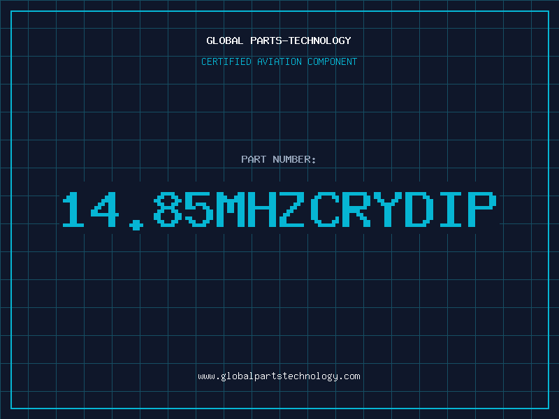 Aviation Part 14.85MHZCRYDIP