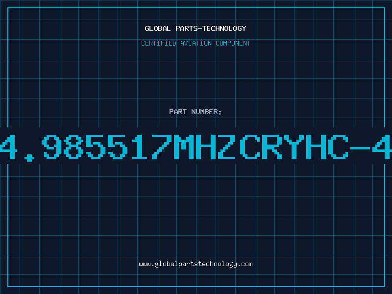 Aviation Part 14.985517MHZCRYHC-49