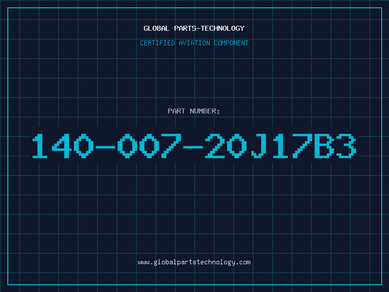 Aviation Part 140-007-20J17B3