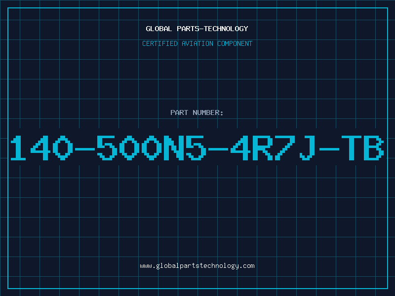 Aviation Part 140-500N5-4R7J-TB