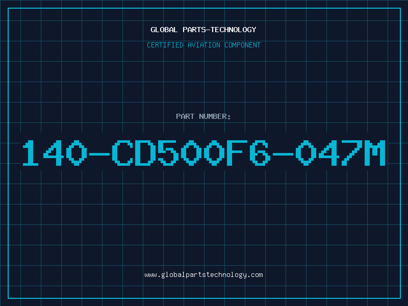 Aviation Part 140-CD500F6-047M