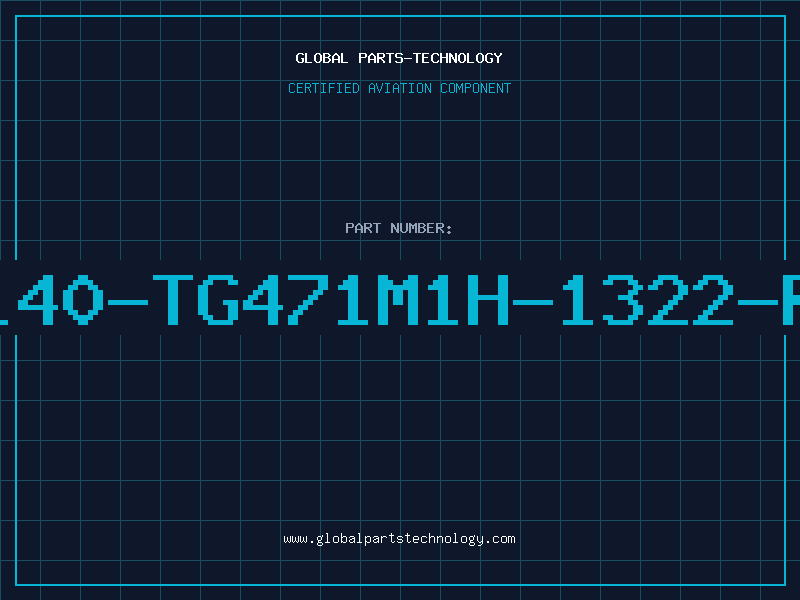 Aviation Part 140-TG471M1H-1322-R