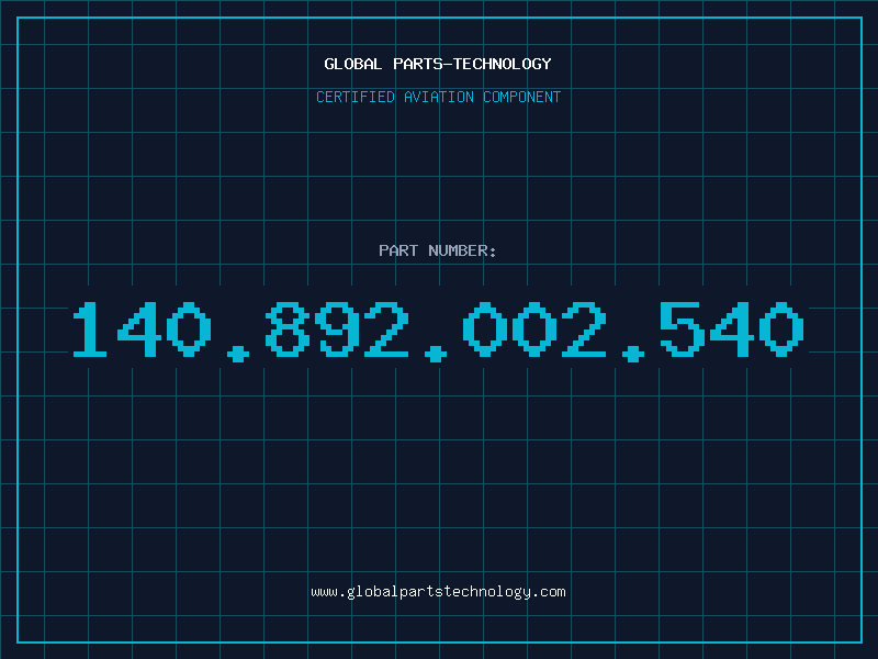 Aviation Part 140.892.002.540