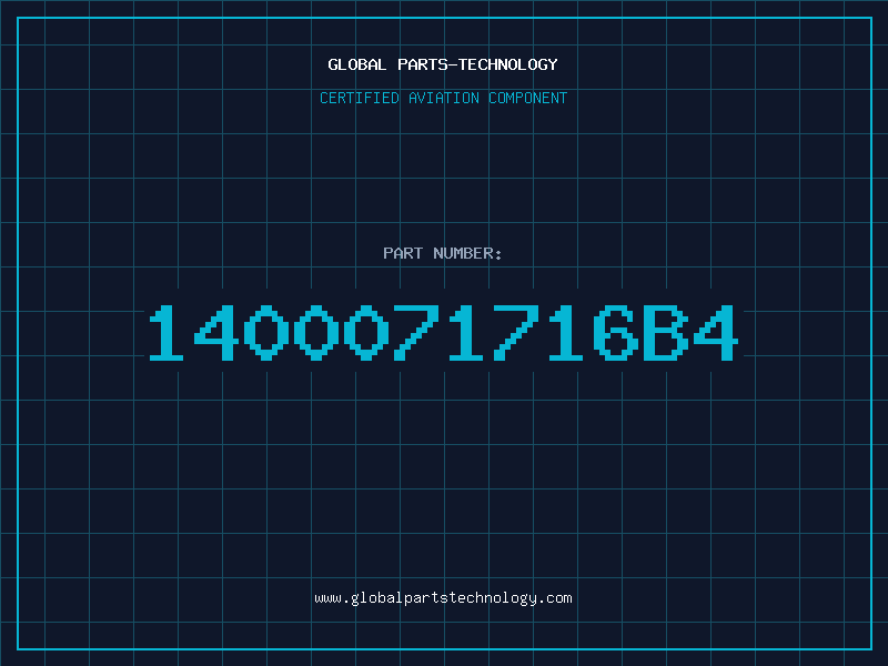 Aviation Part 1400071716B4