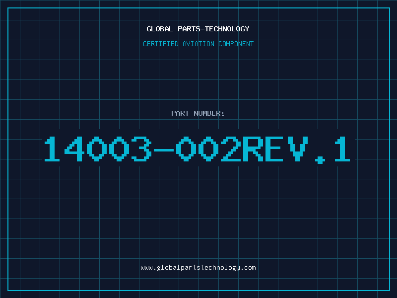 Aviation Part 14003-002rev.1