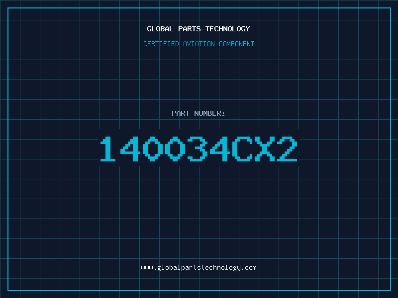 Aviation Part 140034CX2