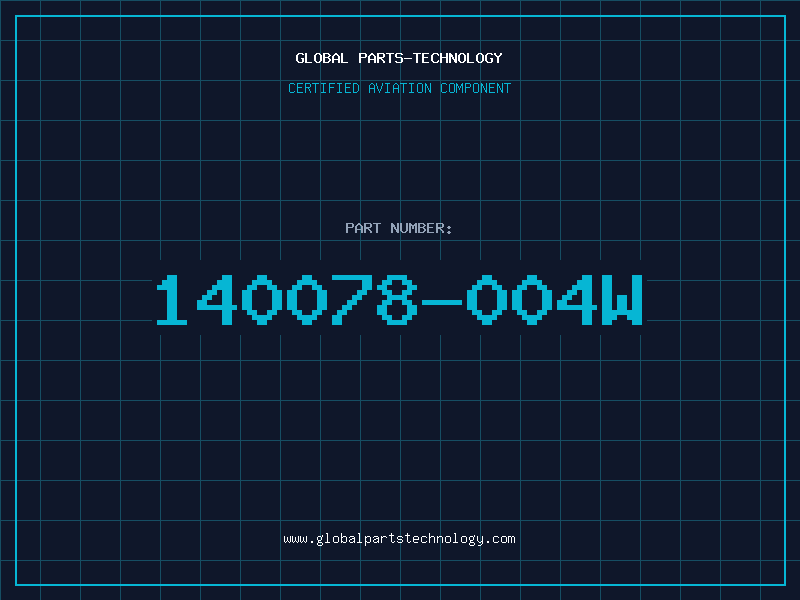 Aviation Part 140078-004W