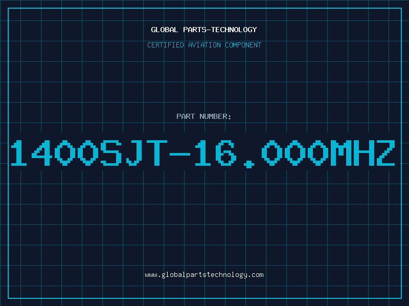 Aviation Part 1400SJT-16.000MHZ