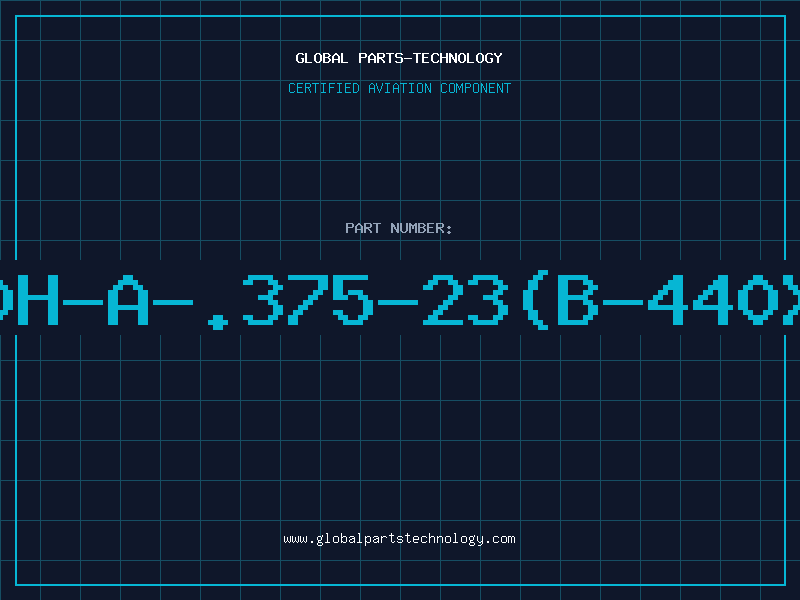Aviation Part 14010H-A-.375-23(B-440X3/16