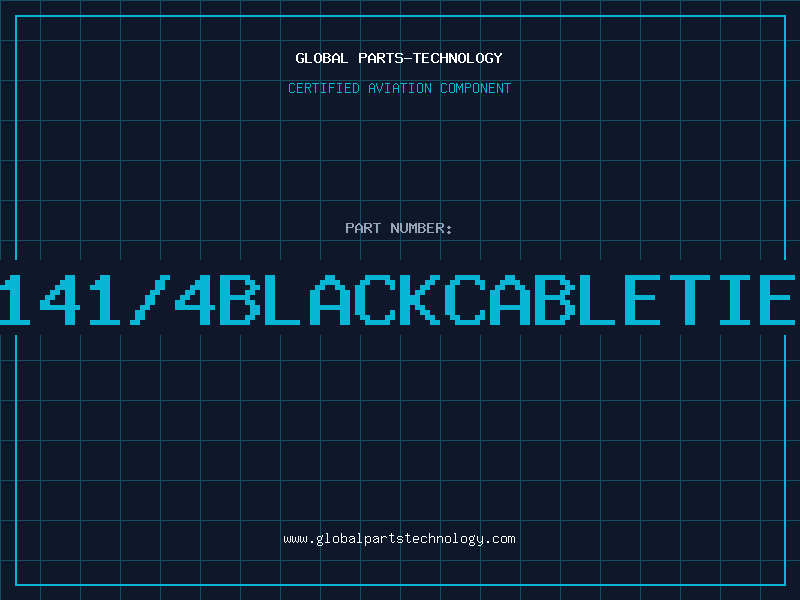 Aviation Part 141/4BLACKCABLETIE