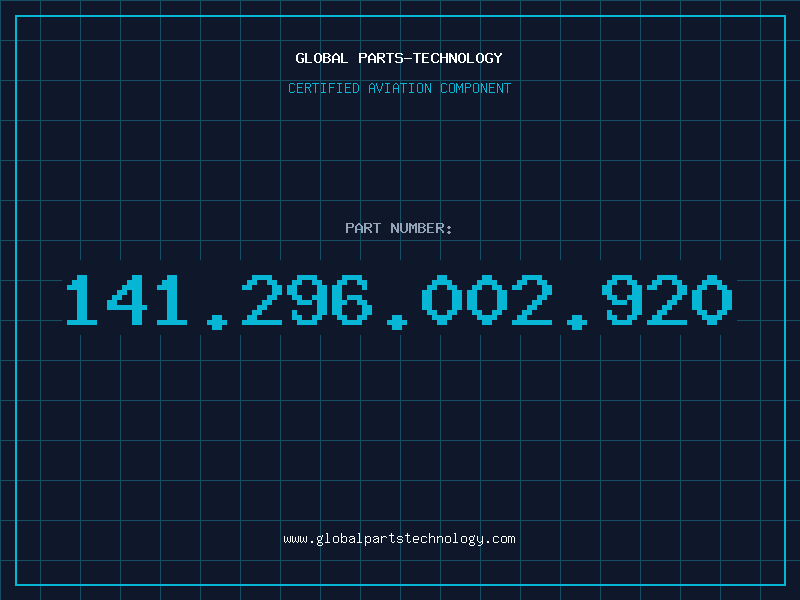 Aviation Part 141.296.002.920