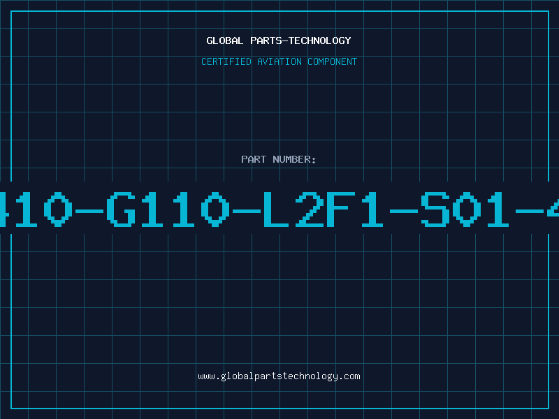 Aviation Part 1410-G110-L2F1-S01-4A