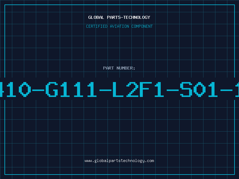 Aviation Part 1410-G111-L2F1-S01-1A