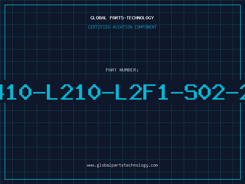 Aviation Part 1410-L210-L2F1-S02-2A