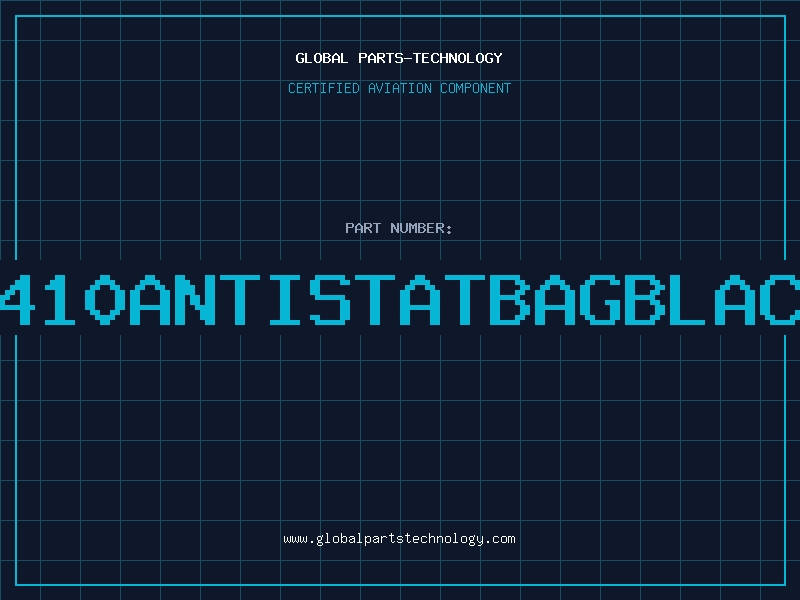 Aviation Part 1410ANTISTATBAGBLACK