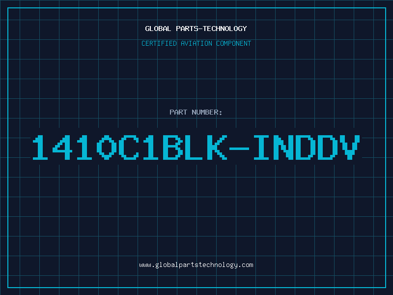 Aviation Part 1410C1BLK-INDDV
