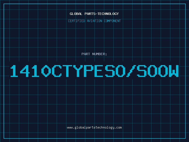 Aviation Part 1410CTYPESO/SOOW