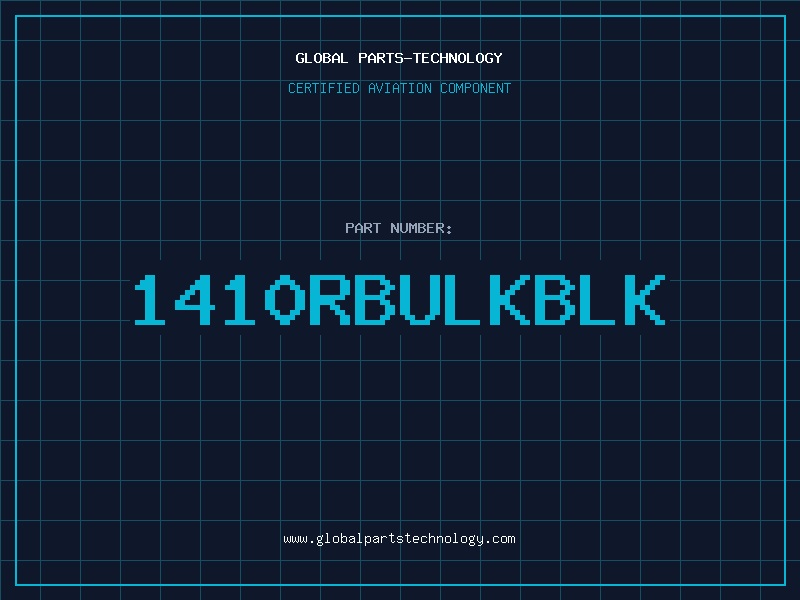 Aviation Part 1410RBULKBLK