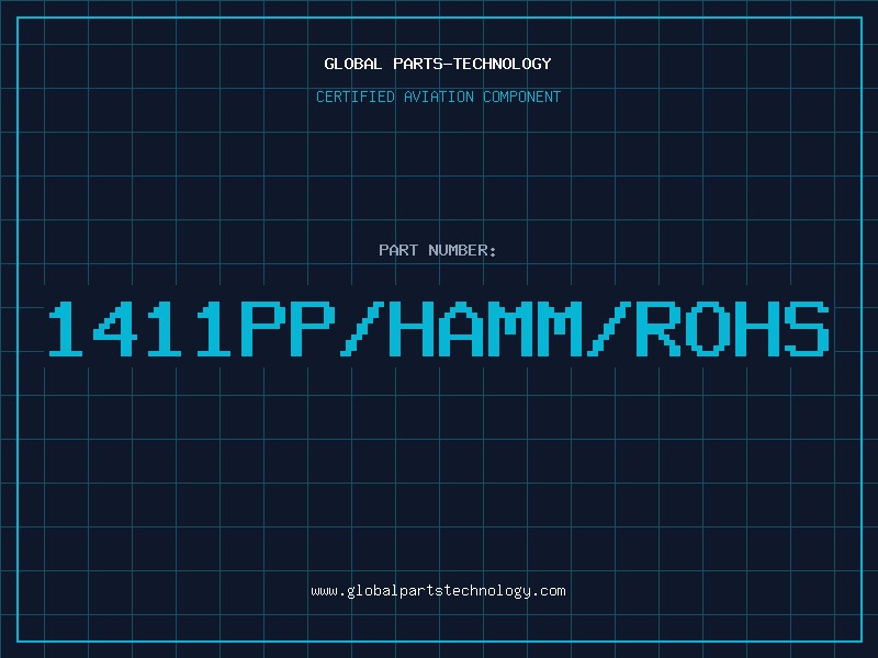 Aviation Part 1411PP/HAMM/ROHS