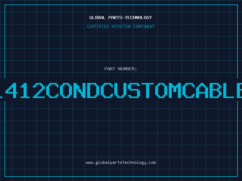 Aviation Part 1412CONDCUSTOMCABLE