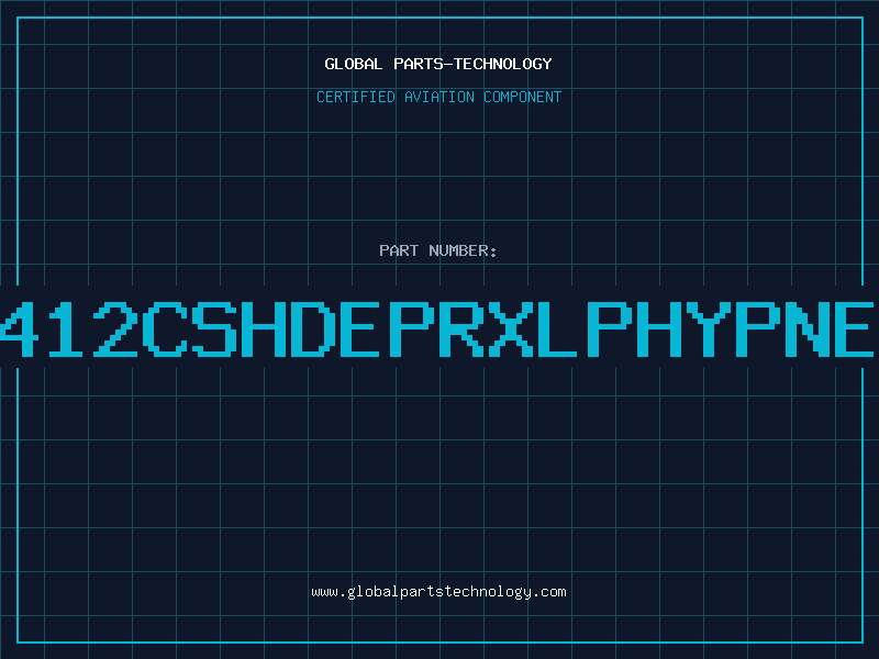 Aviation Part 1412CSHDEPRXLPHYPNEO