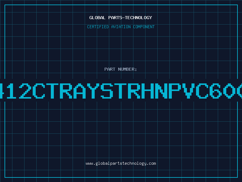 Aviation Part 1412CTRAYSTRHNPVC600V