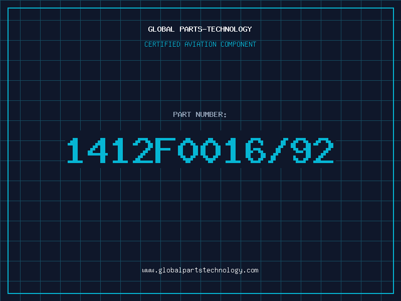 Aviation Part 1412F0016/92