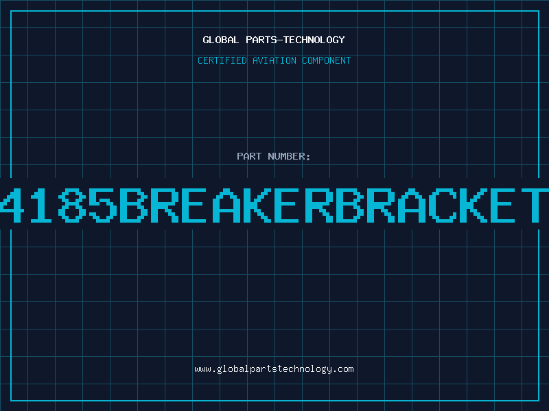 Aviation Part 14185BreakerBrackets