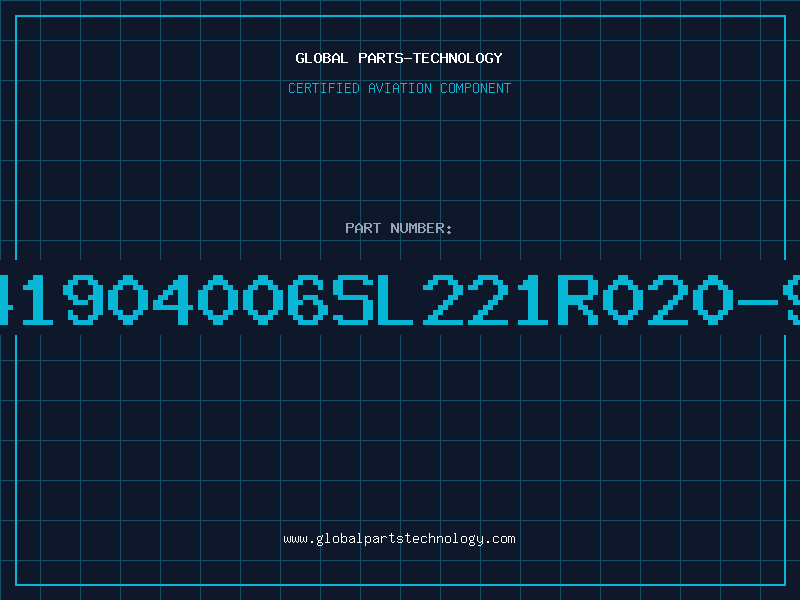 Aviation Part 141904006SL221R020-99