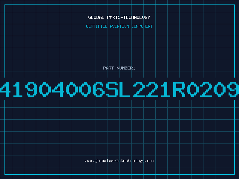 Aviation Part 141904006SL221R02099