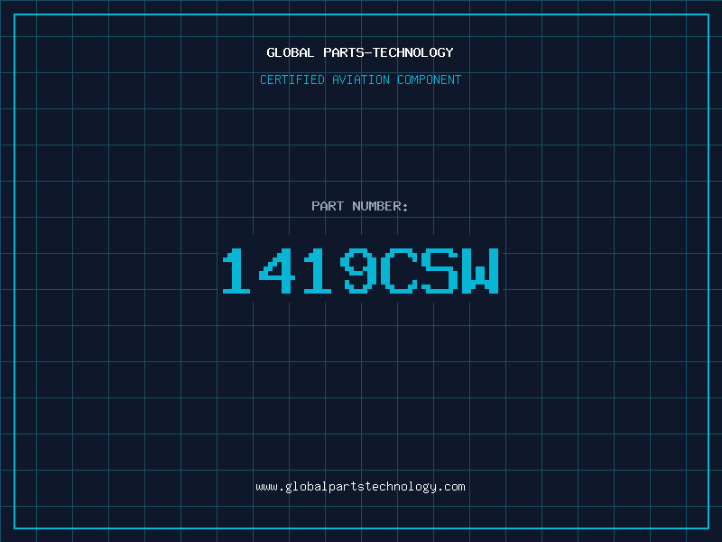Aviation Part 1419CSW