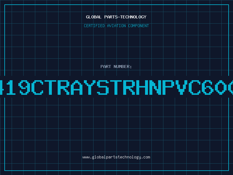 Aviation Part 1419CTRAYSTRHNPVC600V