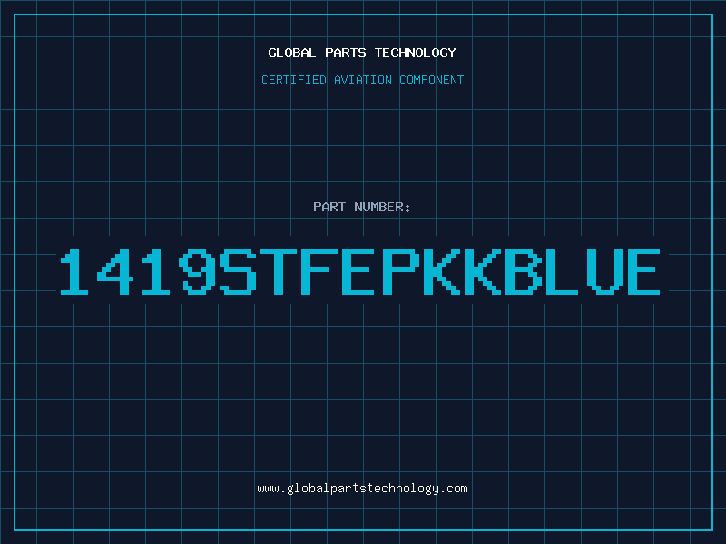 Aviation Part 1419STFEPKKBLUE