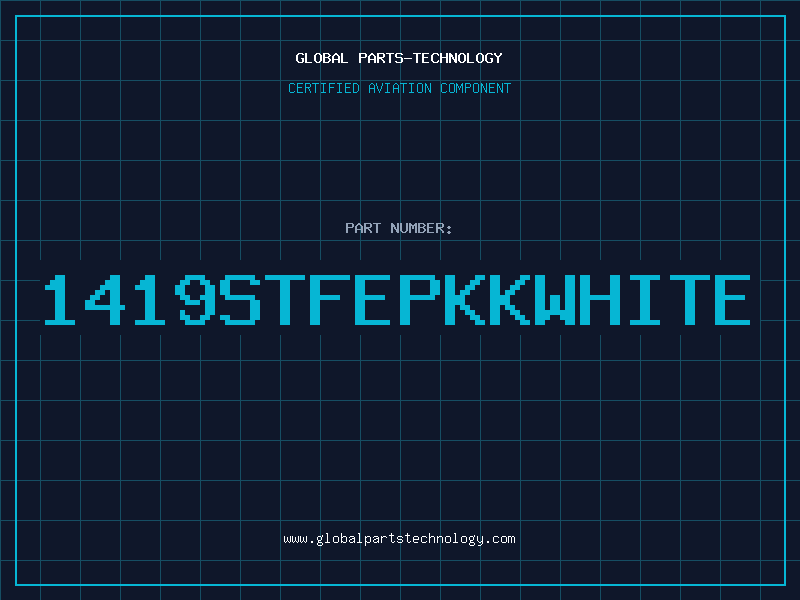 Aviation Part 1419STFEPKKWHITE