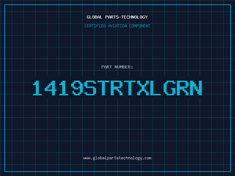 Aviation Part 1419STRTXLGRN