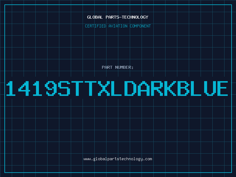 Aviation Part 1419STTXLDARKBLUE