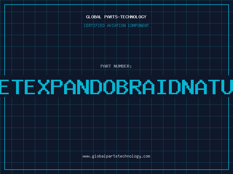 Aviation Part 14PETEXPANDOBRAIDNATURAL