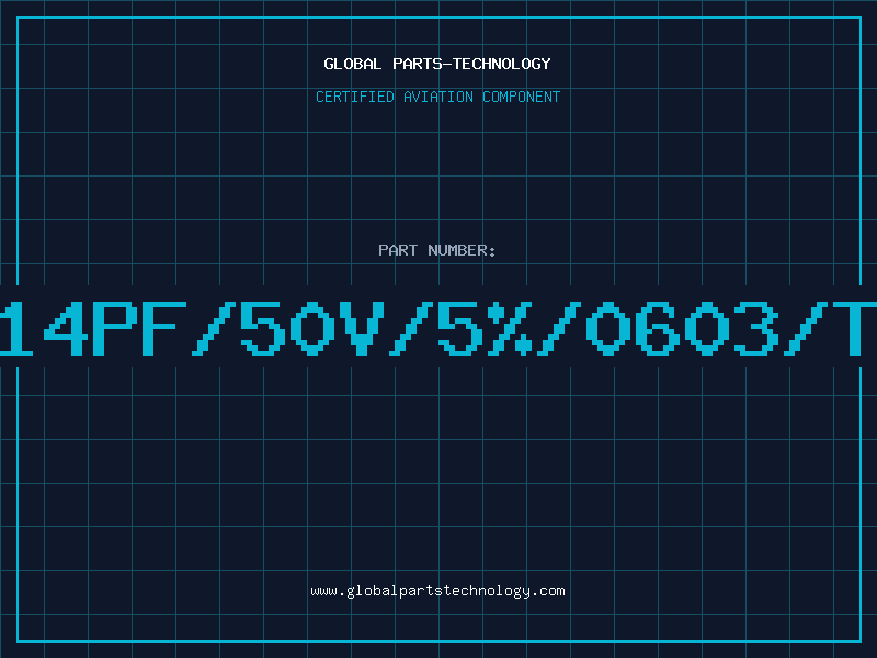 Aviation Part 14PF/50V/5%/0603/T