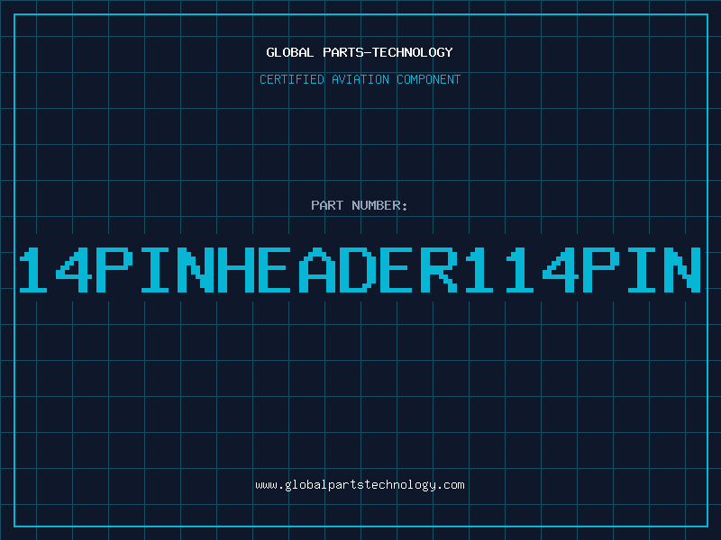 Aviation Part 14PINHEADER:1*14PIN