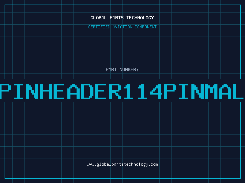 Aviation Part 14PINHEADER:1*14PINMALEH