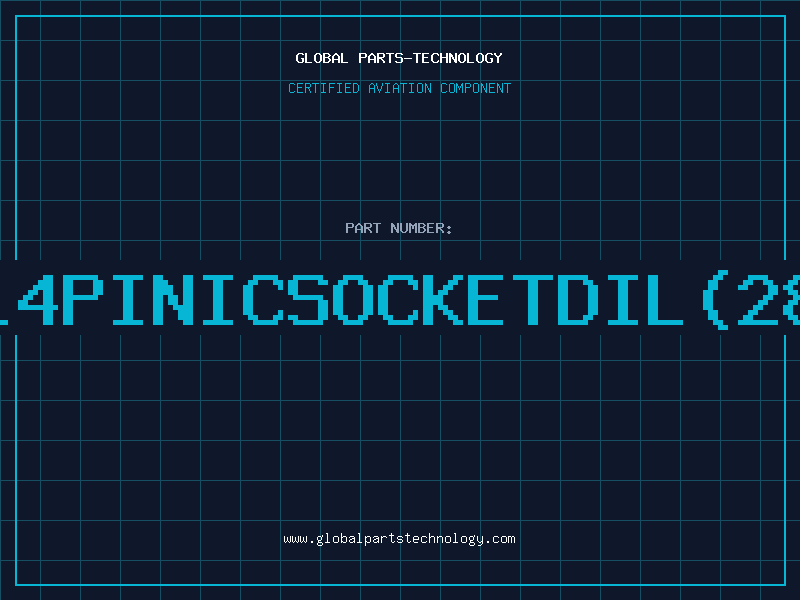 Aviation Part 14PINICSOCKETDIL(28