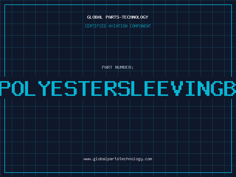 Aviation Part 14POLYESTERSLEEVINGBLK