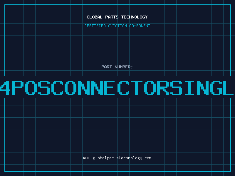 Aviation Part 14POSCONNECTORSINGLE