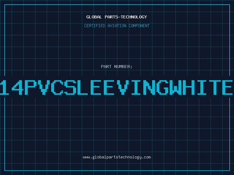 Aviation Part 14PVCSLEEVINGWHITE