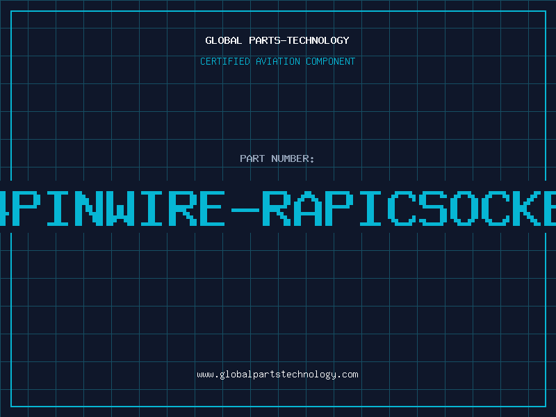 Aviation Part 14pinwire-rapicsocket