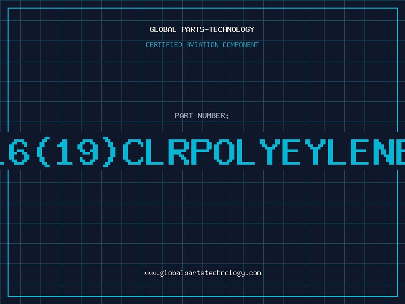 Aviation Part 16(19)CLRPOLYEYLENE