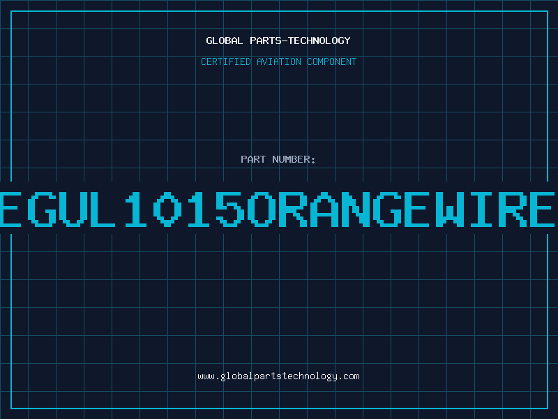 Aviation Part 16/0.2105DEGUL1015ORANGEWIRE(CUTTO40MM