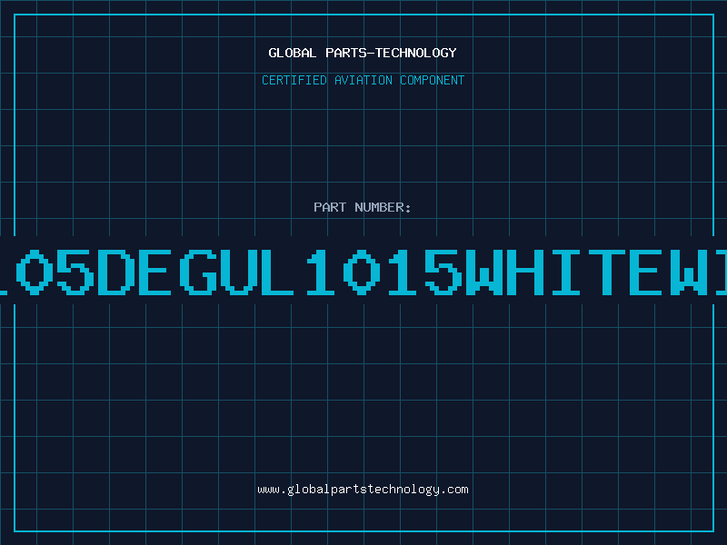 Aviation Part 16/0.2105DEGUL1015WHITEWIRE(CUT