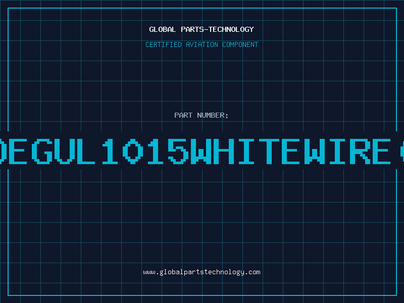 Aviation Part 16/0.2105DEGUL1015WHITEWIRE(CUTTO30MM